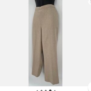 Beige linen waistband pants​​​​
